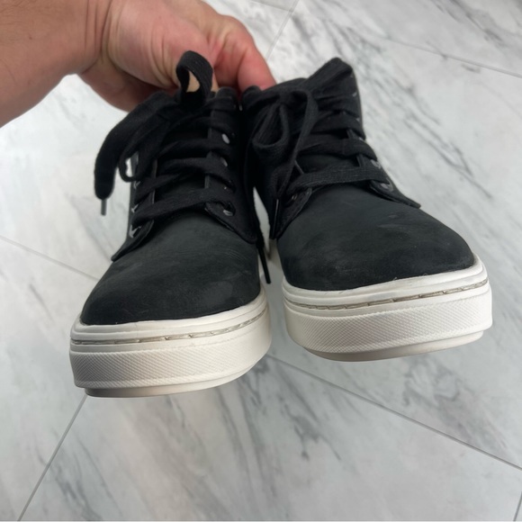 •Timberland Bria High Top Sneaker Black leather womens 6 shoes - Picture 4 of 14